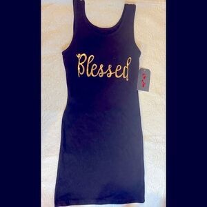🛍 On Fire Blessed Super cute ✨Sleeveless Tank Top Size: 10 (M)